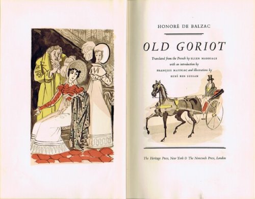 Old Goriot (Le Pere Goriot)