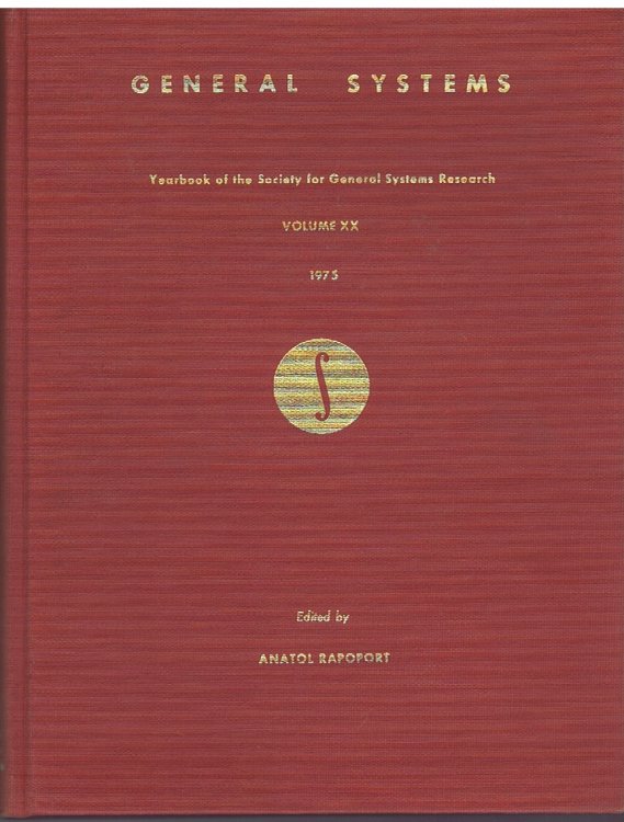 Toward and Empiricist Systems Theory: In General Systems, Yearbook of the Society for General Systems Research, Volume XX, 1975