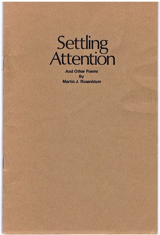 Settling Attention and Other Poems