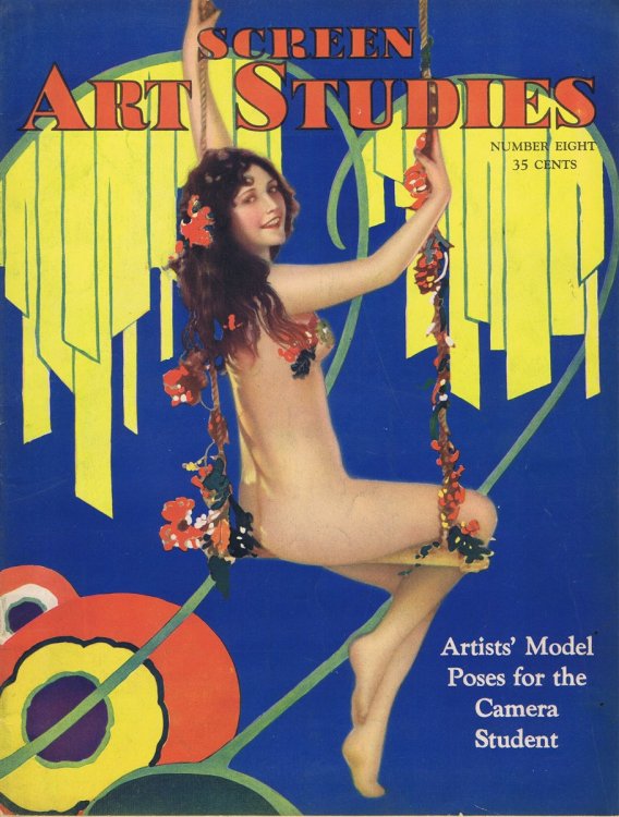 Screen Art Studies: Artists Model Poses for the Camera Student (No. 8)