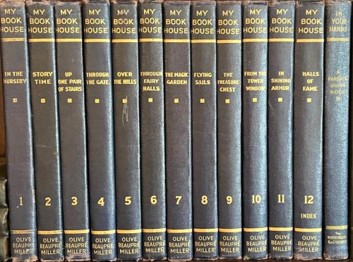 My Book House (13 Volumes, Complete with A Parents Guide Book)