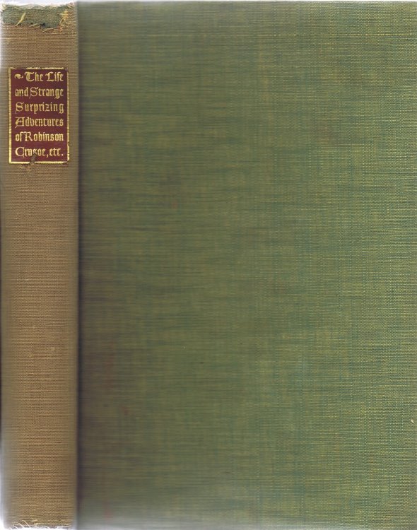 The Life and Strange Surprising Adventures of Robinson Crusoe of York, Mariner