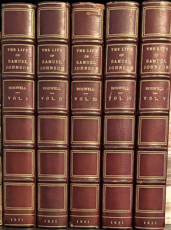 The Life of Samuel Johnson, LL.D.: including A Journal of a Tour to the Hebrides A new edition. With numerous additions and notes, by John Wilson Croker, LL.D. F.R.S. (Five Volumes, Complete)