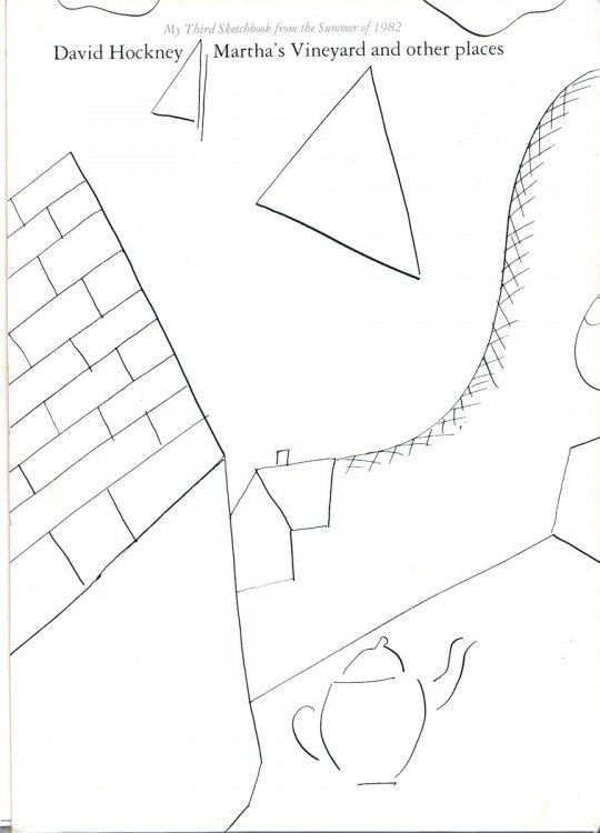 Martha's Vineyard and Other Places: My Third Sketchbook from the Summer of 1982
