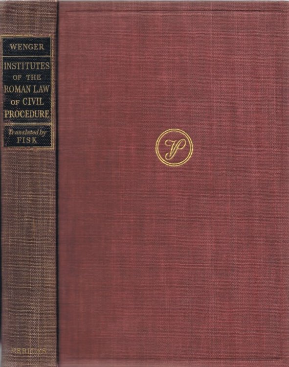 Institutes of the Roman Law of Civil Procedure