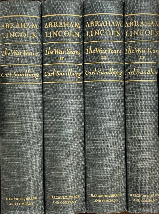 Abraham Lincoln: The War Years (Four Volumes, complete)