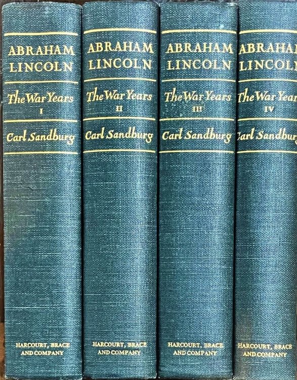Abraham Lincoln: The War Years (Four Volumes, complete)