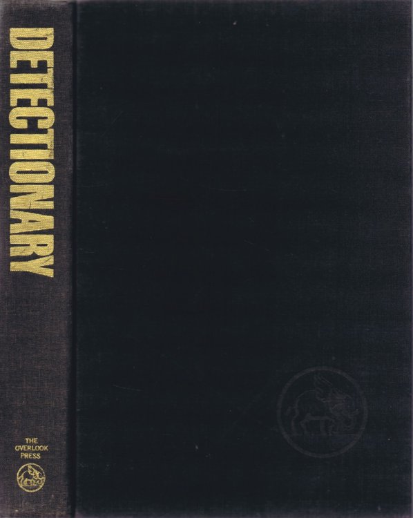 Detectionary: A Biographical Dictionary of Leading Characters in Mystery Fiction
