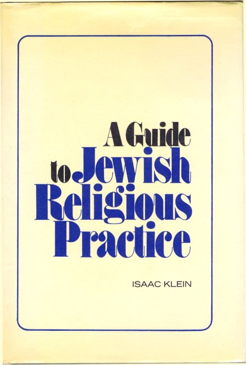 A Guide to Jewish Religious Practice