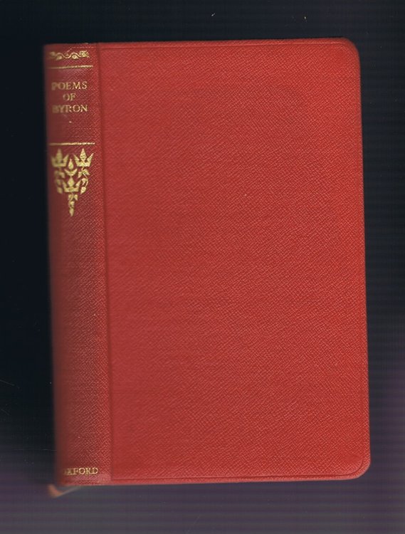 Selected Poems of Byron