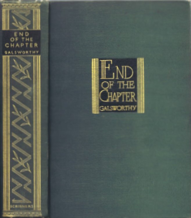 End of the Chapter: Three Novels in One: Maid in Waiting, Flowering Wilderness, and Over the River.