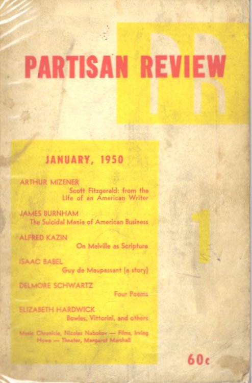 Partisan Review (January, 1950; Vol. 17, No. 1)