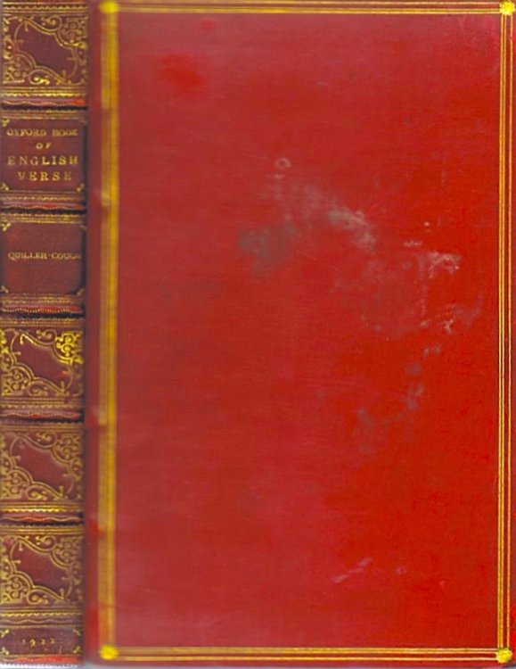 The Oxford Book of English Verse 1250-1900