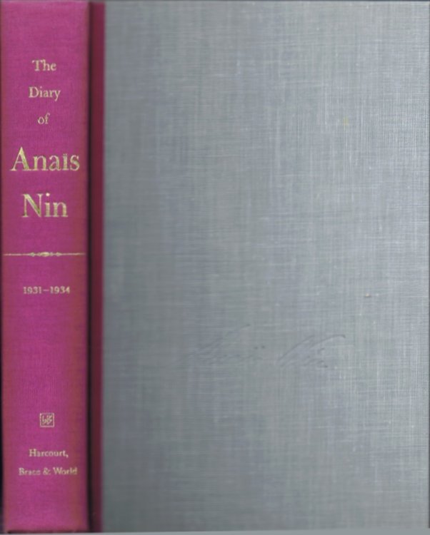 The Diary of Anais Nin 1931-1934