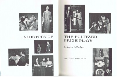 A HISTORY OF THE PULITZER PRIZE PLAYS