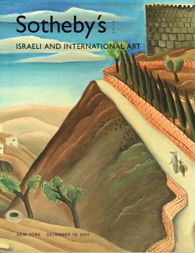 Israeli and International Art (New York, Dec 18, 2007)