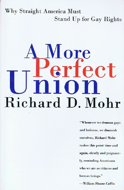 A More Perfect Union: Why Straight America Must Stand Up for Gay Rights