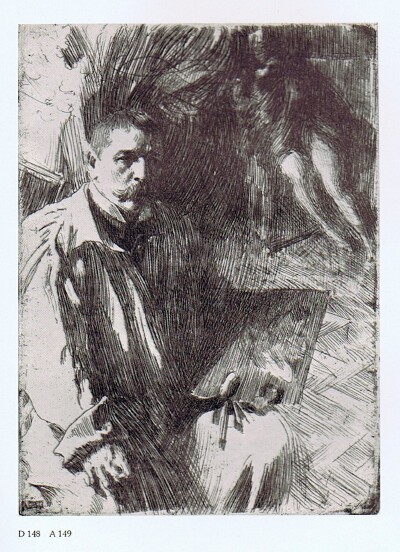 Anders Zorn als Radierer