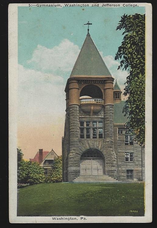 GYMNASIUM, WASHINGTON AND JEFFERSON COLLEGE, WASHINGTON, PENNSYLVANIA