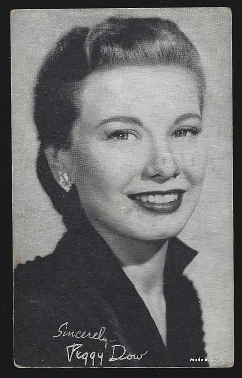 ARCADE CARD OF PEGGY DOW