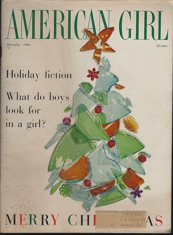 AMERICAN GIRL MAGAZINE DECEMBER 1960