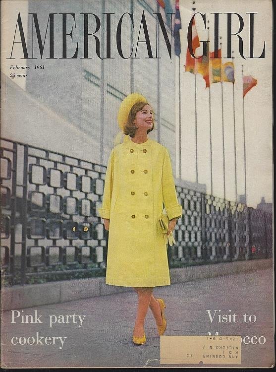 AMERICAN GIRL MAGAZINE FEBRUARY 1961