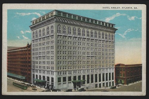 HOTEL ANSLEY, ATLANTA, GEORGIA