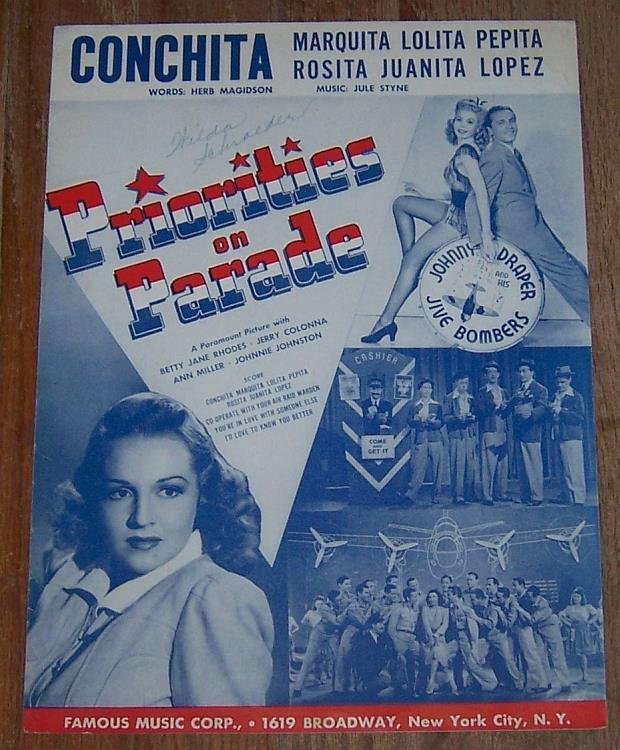 CONCHITA, MARQUITA, LOLITA, PEPITA, ROSITA, JUANITA LOPEZ