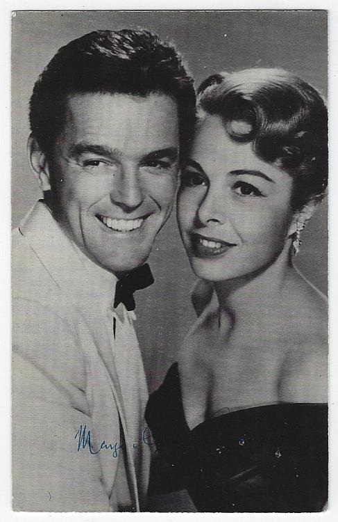 VINTAGE POSTCARD OF MARGE AND GOWER CHAMPION