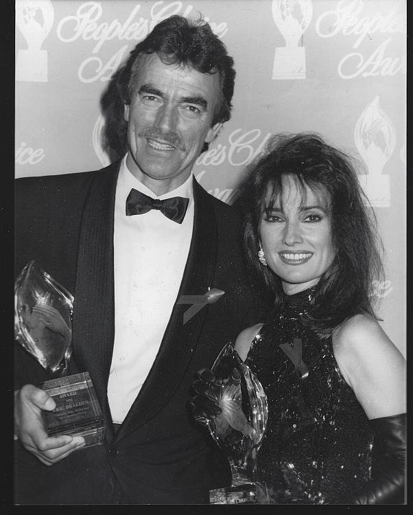 ORIGINAL PHOTOGRAPH SUSAN LUCCI AND ERIC BRAEDEN, PEOPLE'S CHOICE AWARDS