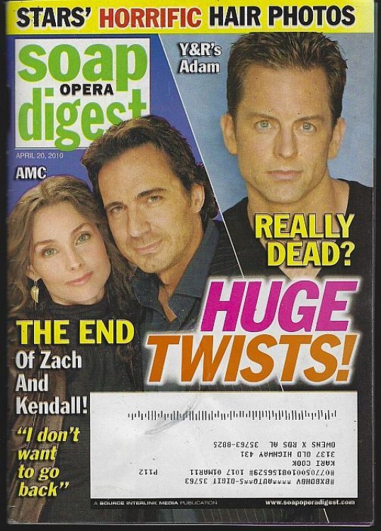 SOAP OPERA DIGEST APRIL 20, 2010