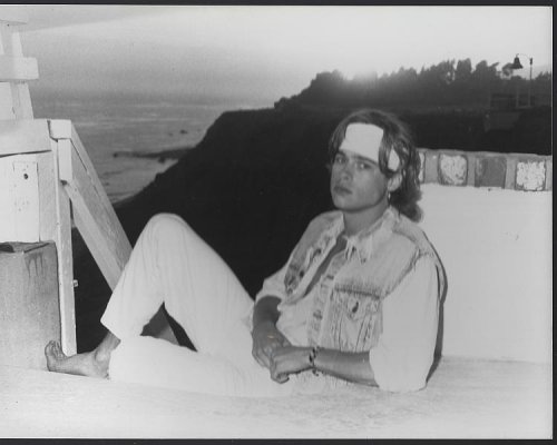 ORIGINAL PHOTOGRAPH BRAD PITT IN MALIBU