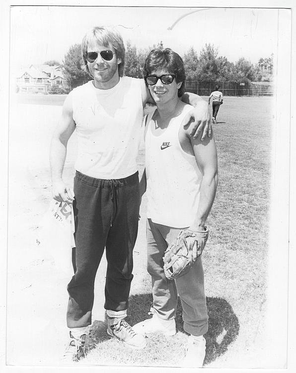 ORIGINAL PHOTOGRAPH KIN SHRINER AND BILLY WARLOCK GENERAL HOSPITAL