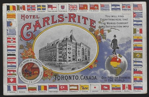 HOTEL CARLS-RITE TORONTO, CANADA