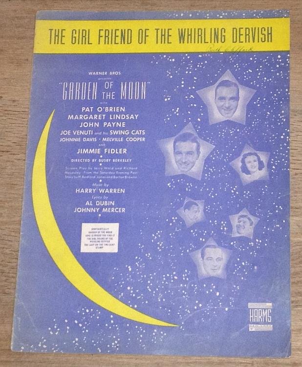 GIRL FRIEND OF THE WHIRLING DERVISH