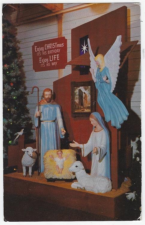 NATIVITY SET, BRONNER'S, FRANKENMUTH, MICHIGAN