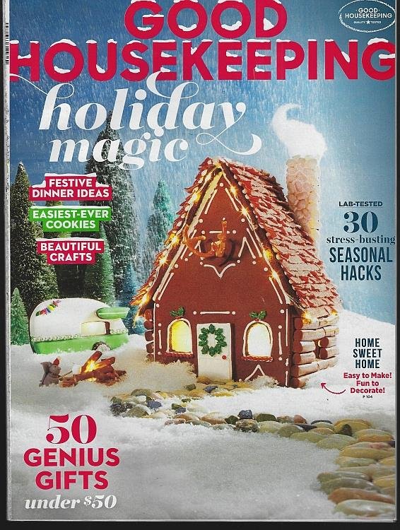 GOOD HOUSEKEEPING MAGAZINE DECEMBER 2018