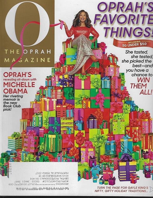 O THE OPRAH MAGAZINE DECEMBER 2018