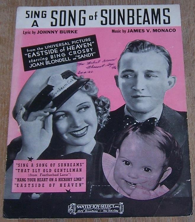 SING A SONG OF SUNBEAMS