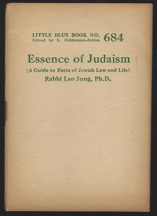 ESSENCE OF JUDAISM A Guide to Facts of Jewish Law and Life