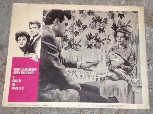 LOBBY CARD A CHILD IS WAITING