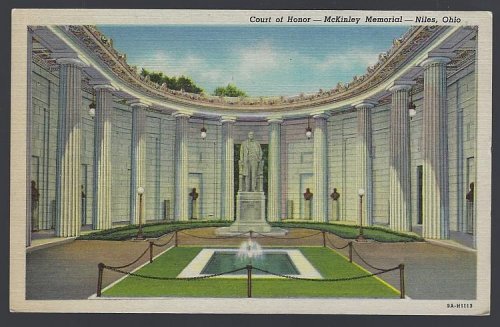 COURT OF HONOR, MCKINLEY MONUMENT, NILES, OHIO