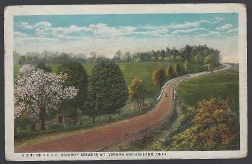 SCENE ON 3 CCC BETWEEN MT. VERNON AND ASHLAND, OHIO