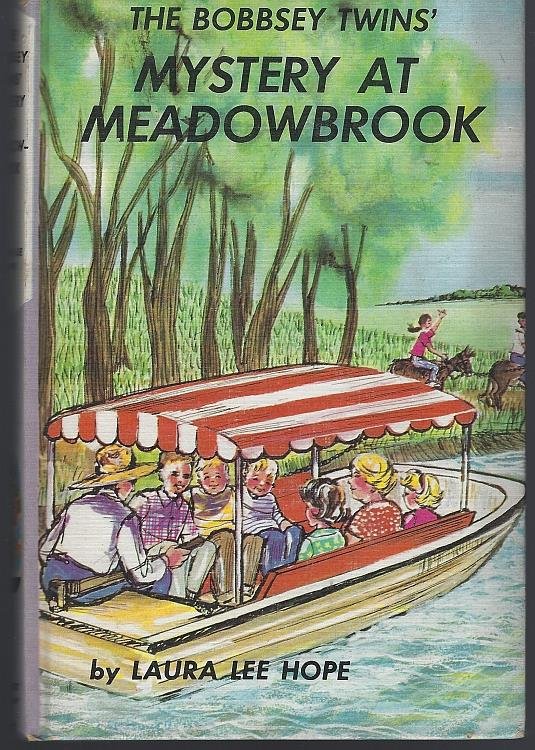 BOBBSEY TWINS' MYSTERY AT MEADOWBROOK