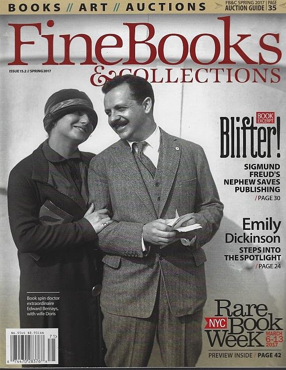 FINE BOOKS AND COLLECTIONS MAGAZINE SPRING 2017