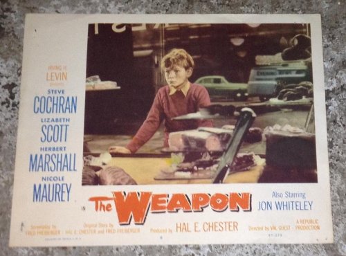 LOBBY CARD THE WEAPON
