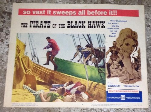 LOBBY CARD PIRATE OF THE BLACKHAWK