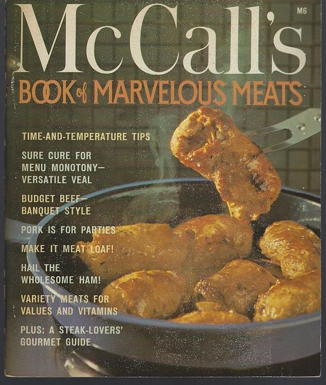 MCCALL'S BOOK OF MARVELOUS MEATS A Treasury of Favorite Recipes