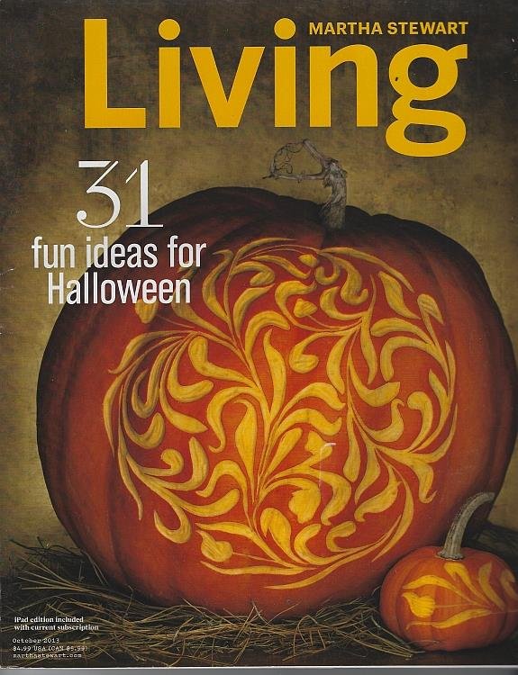 MARTHA STEWART LIVING MAGAZINE OCTOBER 2013
