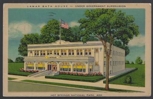 LAMAR BATH HOUSE, HOT SPRINGS, ARKANSAS